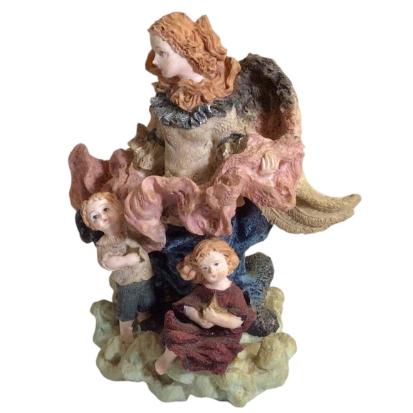 Tender Years My Guardian Angel Resin Figurine - Picture 2 of 5